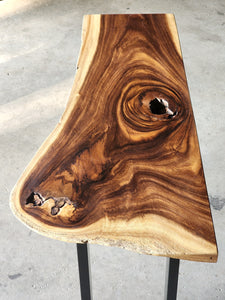 Hallway Table console, large 1.2 Meter 120 cm length 100% unique designed  by nature. OS13