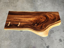 Load image into Gallery viewer, Console Table Live Edge Wood 120cm
