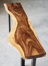 Load image into Gallery viewer, Bench seat or low set console table, hallway table Raintree Wood 1.8 Meter 180cm
