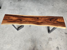 Load image into Gallery viewer, Bench seat or low set console table, hallway table Raintree Wood 1.8 Meter 180cm-model OS35
