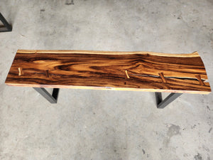 Bench seat or low set console table, hallway table Raintree Wood 1.8 Meter 180cm Model 0s36