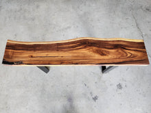 Load image into Gallery viewer, Bench seat or low set console table, hallway table Raintree Wood 1.8  Meter 180cm-model 040
