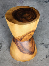 Load image into Gallery viewer, Side Table Hourglass design bedside side drinks table or stool
