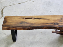 Load image into Gallery viewer, Adjustable Length Entertainment Unit in Reclaimed Wood.
