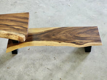 Load image into Gallery viewer, Adjustable Length Entertainment Unit in Reclaimed Wood.
