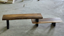 Load image into Gallery viewer, Adjustable Length Entertainment Unit in Reclaimed Wood.
