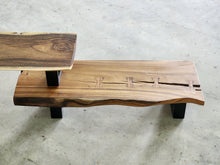 Load image into Gallery viewer, Adjustable Length Entertainment Unit in Reclaimed Wood.
