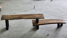 Load image into Gallery viewer, Adjustable Length Entertainment Unit in Reclaimed Wood.
