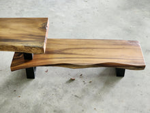 Load image into Gallery viewer, Adjustable Length Entertainment Unit in Reclaimed Wood.
