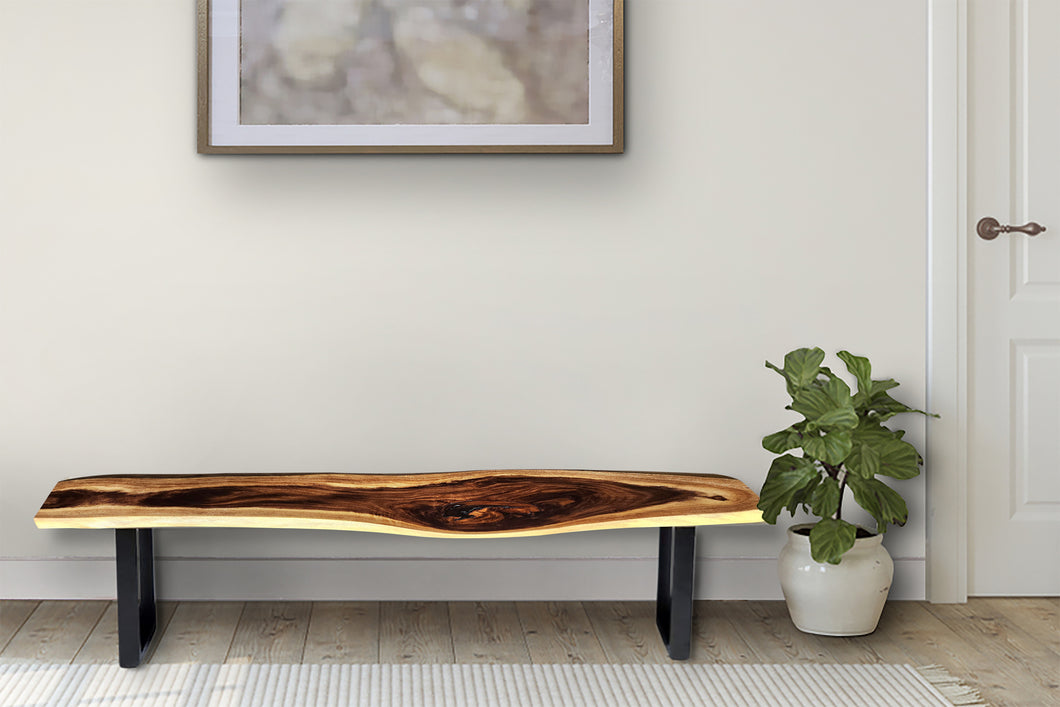 Bench seat or low set console table, hallway table Raintree Wood 1.8 Meter 180cm-model 033