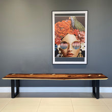 Load image into Gallery viewer, Bench seat or low set console table, hallway table Raintree Wood 1.8 Meter 180cm-model 034
