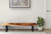 Load image into Gallery viewer, Bench seat or low set console table, hallway table Raintree Wood 1.8 Meter 180cm Model 0s38
