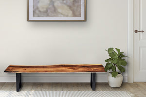 Bench seat or low set console table, hallway table Raintree Wood 1.8  Meter 180cm-model 040