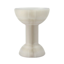 Load image into Gallery viewer, Artiss Paper End Table Honeycomb Coffee Table Foldable Round Bedside Side Table White 40x55cm
