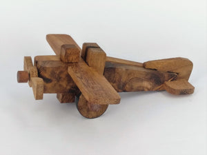 plane brainteaser Puzzle - 3D Interlocking wooden puzzle