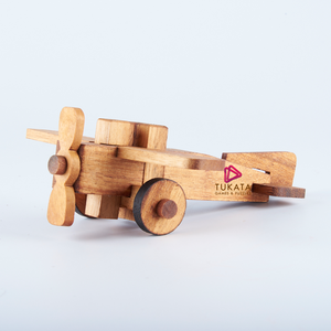 plane brainteaser Puzzle - 3D Interlocking wooden puzzle