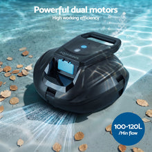 Load image into Gallery viewer, Aqua Buddy Cordless Pool Cleaner Robot Pool Vacuum Automatic Floor Clean 110Mins
