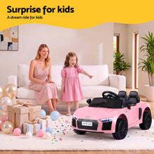 Load image into Gallery viewer, Ride On Car Licensed Audi R8 12V Electric Car for Kids Battery Pink
