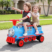 Load image into Gallery viewer, Rigo Kids Ride on Car Train 12V Electric Toy 2 Seaters Storage 87cm Blue
