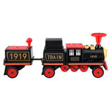 Load image into Gallery viewer, Rigo Kids Ride on Car Train 12V Electric Toy 2 Seater 136cm
