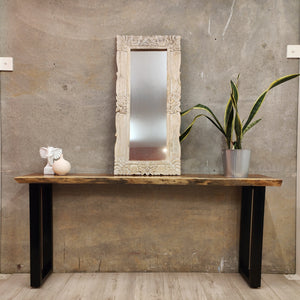 Hallway Table console, large 1.2 Meter 120 cm length 100% unique designed  by nature. OS11