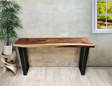 Load image into Gallery viewer, Console hallway side wall Table, XXL 1.8 Meter 180 cm length 100% unique designed by nature.
