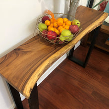 Load image into Gallery viewer, Hallway Table console, large 1.2 Meter 120 cm length 100% unique designed  by nature. OS12
