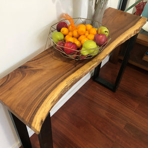 Hallway Table console, large 1.2 Meter 120 cm length 100% unique designed  by nature. OS12