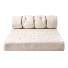 Load image into Gallery viewer, Artiss Convertible Sofa Bed Roll-Up Sleeper Chair Fold Out Couch Floor Lounge
