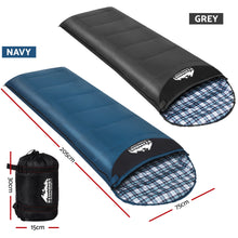 Load image into Gallery viewer, Weisshorn Sleeping Bag Set of 2 Single Thermal Camping Hiking Tent 0℃
