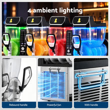 Load image into Gallery viewer, Devanti Commercial Slushie Machine 15L x2 Frozen Drink Maker Dual Tank Silver
