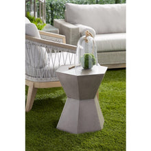 Load image into Gallery viewer, Outdoor furniture Coffee Table Large multi sided Side Table 45 CM wide 51cm height Grey
