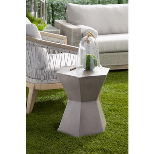 Outdoor furniture Coffee Table Large multi sided Side Table 45 CM wide 51cm height Grey