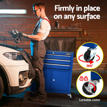 Load image into Gallery viewer, Giantz 3 Drawer Tool Box Cabinet Chest Toolbox Garage Storage Organiser
