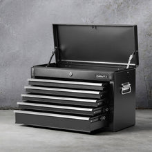 Load image into Gallery viewer, GIANTZ 5 Drawer Tool Chest Box Cabinet Lockable Garage Storage Organiser Black
