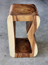 Load image into Gallery viewer, Side table, coffee table or entrance corner table-hand crafted from solid wood
