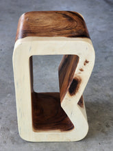 Load image into Gallery viewer, Side table, coffee table or entrance corner table-hand crafted from solid wood

