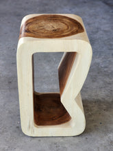 Load image into Gallery viewer, Side table, coffee table or entrance corner table-hand crafted from solid wood
