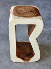 Load image into Gallery viewer, Side table, coffee table or entrance corner table-hand crafted from solid wood
