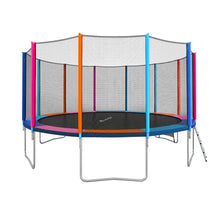 Load image into Gallery viewer, Everfit 16FT Kids Trampoline Rebounder with Enclosure Net Storage Bag
