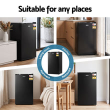 Load image into Gallery viewer, Devanti 81L Upright Freezer Fridge Black
