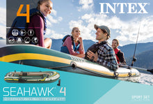 Load image into Gallery viewer, Intex Seahawk 4 Boat Set 68351
