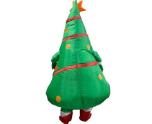 Load image into Gallery viewer, Inflatable Christmas Tree Costume Christmas Costume Polyester Christmas Costume - Green - Size 01

