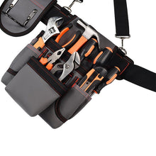 Load image into Gallery viewer, Tool Chest Suspenders Tool Storage Tool Organization Heavy Duty Suspenders - Gray - Size regular
