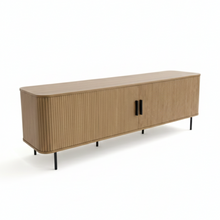Load image into Gallery viewer, Florence 2 Door Entertainment Unit Oak
