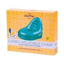 Load image into Gallery viewer, Lazy Dayz Jumbo Inflatable Chair - Teal
