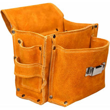 Load image into Gallery viewer, Multifunctional Tool Pouch Belt Tool Bag Thickened Tool Waist Bag Durable Cowhide Hardware Tool Storage
