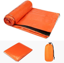 Load image into Gallery viewer, 4x Outdoor Emergency Thermal Waterproof Sleeping Bag Camping Survival Bivvy Sack

