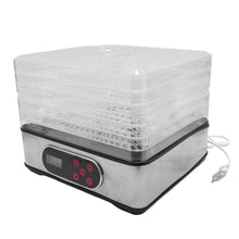 Load image into Gallery viewer, Food Dehydrator with Temperature Control and Timer Electric Drying Machine for Meat Herbs Beef Fruits Vegetables EU Plug 220V
