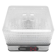 Load image into Gallery viewer, Food Dehydrator with Temperature Control and Timer Electric Drying Machine for Meat Herbs Beef Fruits Vegetables EU Plug 220V
